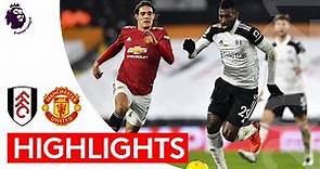 Fulham 1-2 Manchester United | Premier League Highlights | Slender defeat to table-topping United