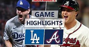 Los Angeles Dodgers vs. Atlanta Braves Highlights | NLCS Game 2 (2021)