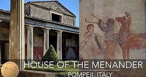 House of the Menander History and Walk through | Pompeii, Italy | Casa del Menandro