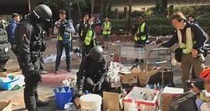 La Policía de Hong Kong pone fin al asedio a la Universidad Politécnica