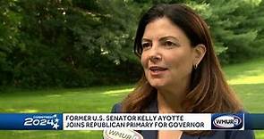 Former US Sen. Kelly Ayotte joins Republican primary for governor