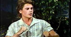 Rob Lowe on Melissa Gilbert with Joan Rivers