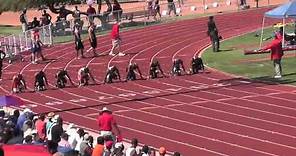 100 Meter Final - Arizona High School Boys Division 1 - State Championship Track Meet