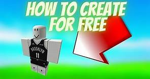 How to create basketball jersey outfit on Roblox for free! / Come creare una shirt basketball roblox