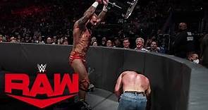 Jaxson Ryker vs. Elias – Symphony of Destruction Match: Raw, July 19, 2021
