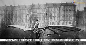 Percy Pilcher's Hawk glider at the National Museum of Scotland