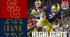 USC Trojans vs. Notre Dame Fighting Irish | Full Game Highlights