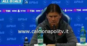 Napoli-Udinese 4-1 27/9/23 conferenza stampa Andrea Sottil
