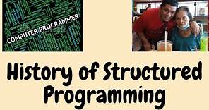 History of Structured Programming
