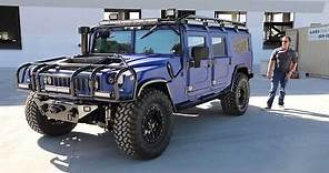 H1 Alpha Hummer with the NEW Full Size 6 passenger seating