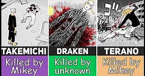 Deaths of all characters from anime Tokyo Revengers