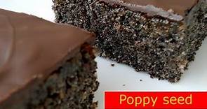 POPPY SEED cake - How to make most delicious Poppy Seed Cake