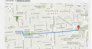 Mapa de la ciudad de Buenos Aires: Guia de uso