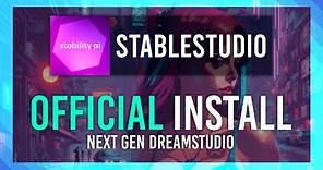 Next Gen DreamStudio: StableStudio | OFFICIAL Stability.ai Open-Source Tool