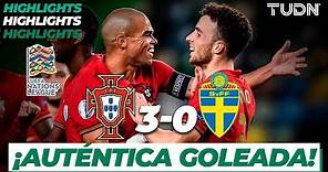 Highlights | Portugal 3-0 Suecia | UEFA Nations League 2020 | TUDN