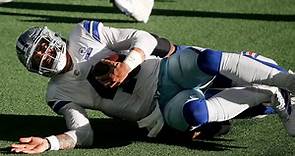 Dallas Cowboys quarterback Dak Prescott hospitalized with serious ankle injury