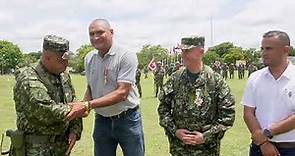 Celebración de los 40 años del Batallón de Infantería Numero 41 Rafael Reyes Prieto