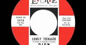 1960 HITS ARCHIVE: Lonely Teenager - Dion