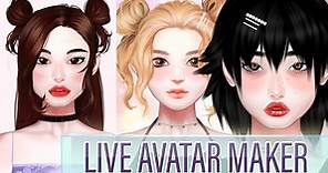 Live Avatar Maker: Girls 🕹️ Play on CrazyGames