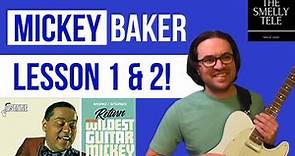 Mickey Baker Jazz Guitar Lesson 1 & 2