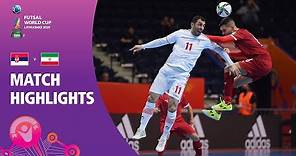 Serbia v IR Iran | FIFA Futsal World Cup 2021 | Match Highlights