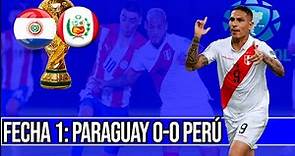 🏆EMPATARON PARAGUAY 0-0 PERÚ ELIMINATORIAS SUDAMERICANAS MUNDIAL 2026