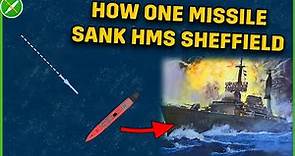 Exocet Attack on HMS Sheffield - Falklands War Documentary