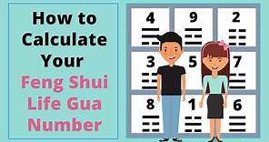 How to Calculate Your Feng Shui Life Gua Number | Feng Shui Basics for Beginners Guide #fengshui