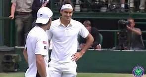 Tommy Haas cheekily puts off Roger Federer