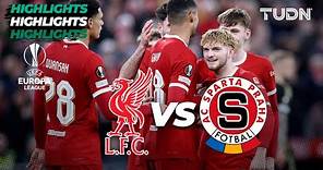 HIGHLIGHTS - Liverpool 6(11)-(2)1 Sparta Praha | UEFA Europa League 2023/24 - 8vos | TUDN