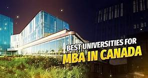 10 Best Universities for MBA in Canada