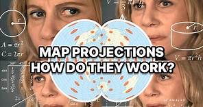 Map Projections Explained - A Beginners Guide