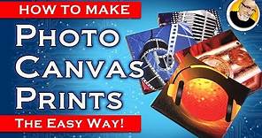 How to turn photos into Canvas Prints!