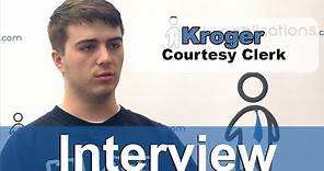 Kroger Interview - Courtesy Clerk