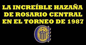 Rosario Central Campeón 1986/87