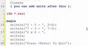 Free Pascal Program Tutorial 2 - Math Examples - Lazarus