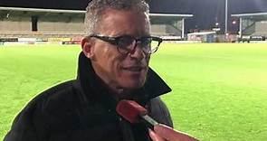 Keith Curle reflects on the win at Burton Albion