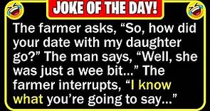 🤣 BEST JOKE OF THE DAY! - A man meets a farmer who has three stunning... | Funny Clean Jokes