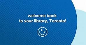 Starting today, we're offering... - Toronto Public Library