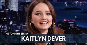 Kaitlyn Dever Can't Stop Changing Her and Her Sister's Band Name | The Tonight Show