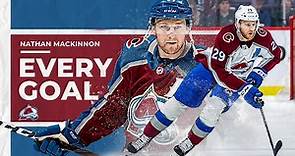 Every Nathan MacKinnon Goal | 2021-2022 Regular Season