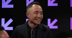 Kelvin Yu & Gene Luen Yang with the Cast of “American Born Chinese” in the 2023 SXSW Studio