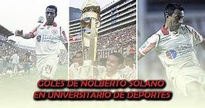 Goles de Nolberto Solano - Universitario de Deportes (2009)