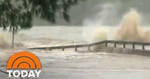 Catastrophic Flooding In Texas Causes Evacuations, Bridge Destruction | TODAY