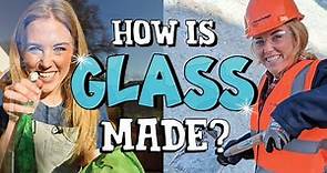 How is GLASS made? | Maddie Moate