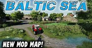 "BALTIC SEA" NEW MOD MAP Farming Simulator 19 PS4 MAP TOUR (Review) FS19.