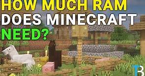 How Much RAM Should You Dedicate to Minecraft?