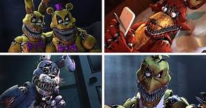 Every FNAF Demented Animatronic in a Nutshell