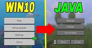 Minecraft How To Convert Windows 10 Worlds To Java (Win10 Bedrock Edition) Tutorial