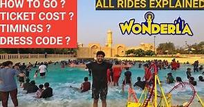 Wonderla Hyderabad | Amusement Park in Hyderabad | All Rides Explained 2022
